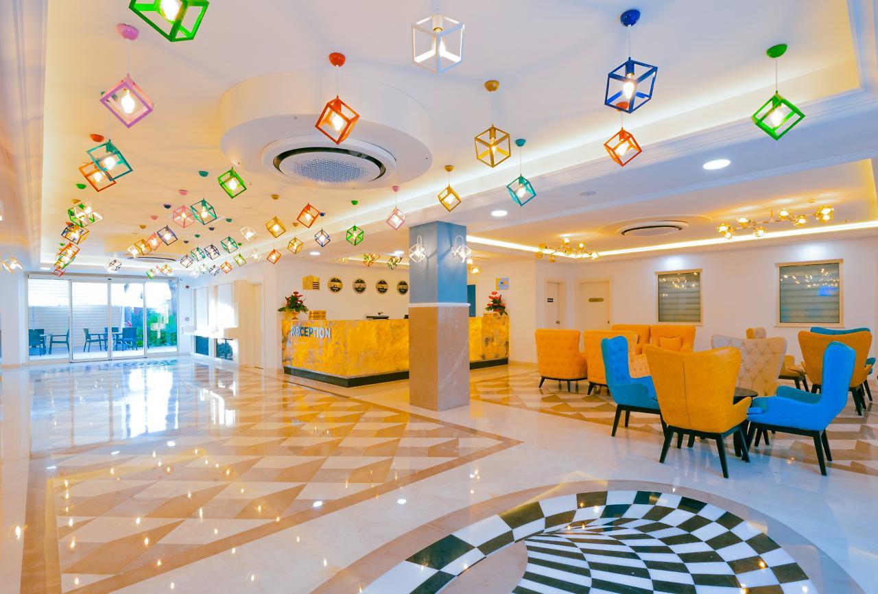Отель Crystal Club World Of Colours Богазкент Экстерьер фото