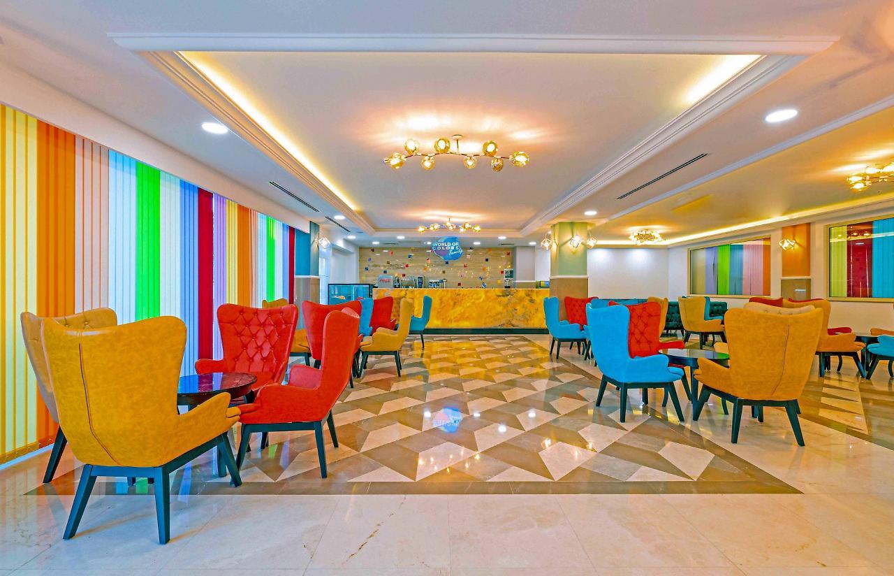 Отель Crystal Club World Of Colours Богазкент Экстерьер фото